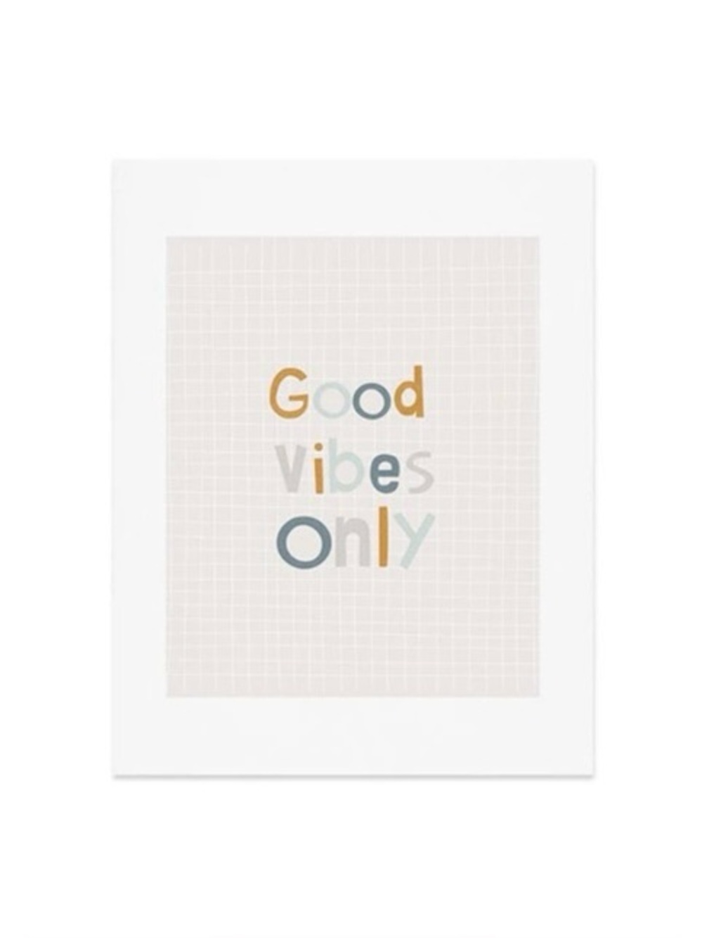 NEW! Good Vibes Only Art Print | 8 X 10”